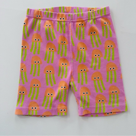 Hanna Andersson 140 Girls 10 Jellyfish Pink Organic Cotton Pajama Set Pink - Picture 3 of 4